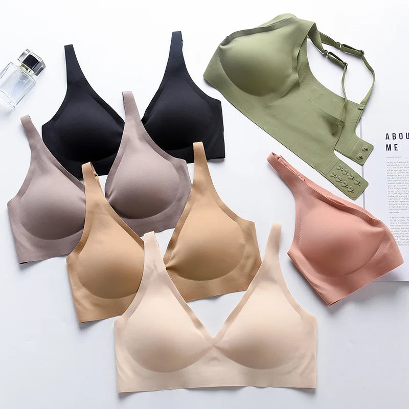 Sexy Adjustable Wire-Free Push-Up Bra